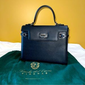 Scuola del Cuoio Calfskin Woman's Handbag from Florence Italy